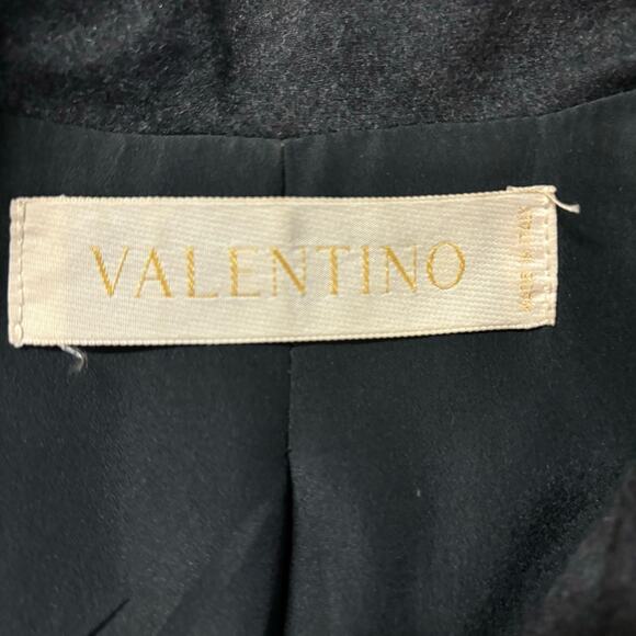 Valentino Women’s 3 Piece Vintage Pant Suit Size 10 with Size 8 Skirt Dark Gray - Picture 5 of 16